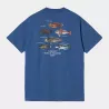 Carhartt Wip S/S Fish T-Shirt Blue