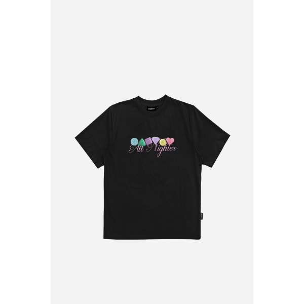 Wasted Paris T-Shirt Nighters Black