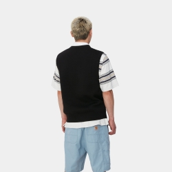 Carhartt Wip Script Vest Sweater Black