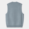 Carhartt Wip Script Vest Sweater Light Blue