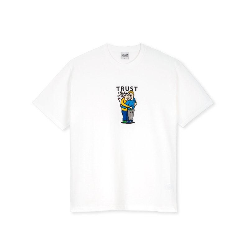 Polar Skate Tee Trust - White