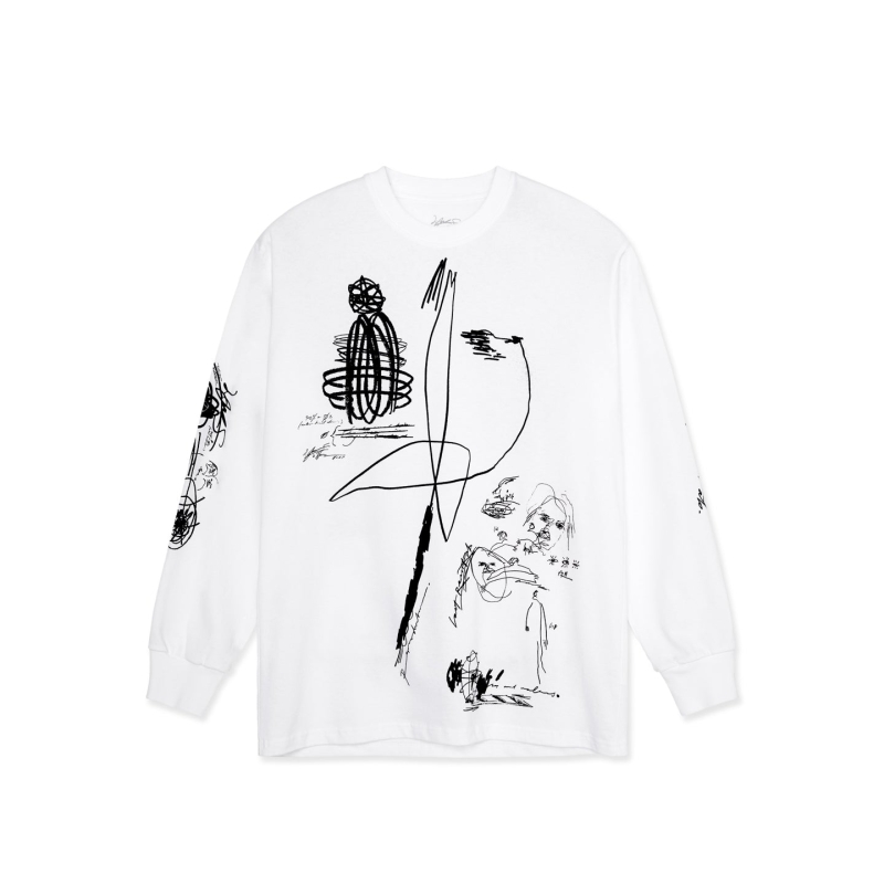 Last Resort AB Expand LS Tee (Black/White)