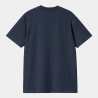 Carhartt Wip S/S Script T-Shirt (Air Force Blu/Malbec)