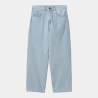 Carhartt Wip Brandon Pant Blue Heavy Stone Bleached