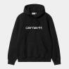 Carhartt Wip Hooded Carhartt Sweatshirt (Black/White)