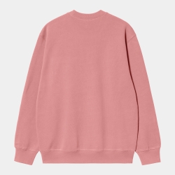 Carhartt Wip Sweatshirt Dusty Rose/Sycamore Tree