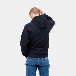 Carhartt Wip Hooded Chase Sweatshirt (Black)