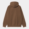 Carhartt Wip Hooded Chase Sweatshirt (Chocolate)