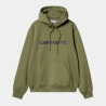 Carhartt Wip Hooded Carhartt Sweatshirt (Capulet/Aura)