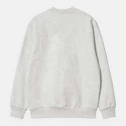 Carhartt Wip Carhartt Sweatshirt ( Heather Grey/Duck Blue)