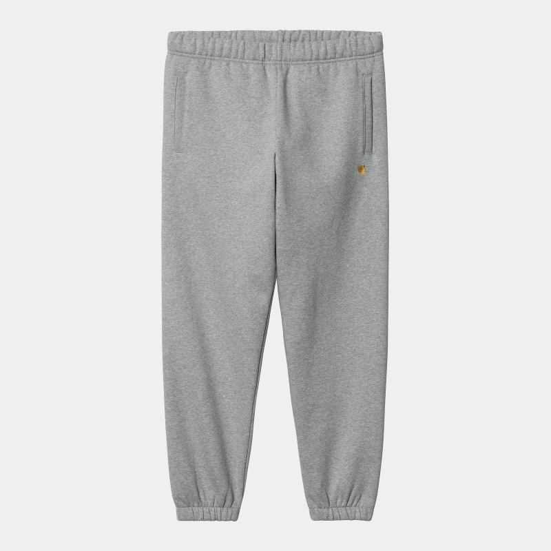 Carhartt Wip Chase Sweat Pant ( Grey Heaterh/Gold)