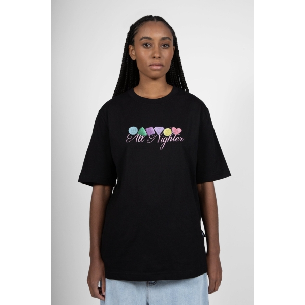 Wasted Paris T-Shirt Nighters Black