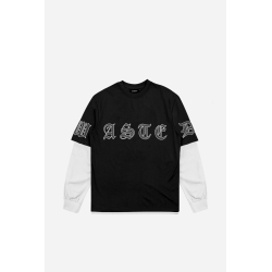 Wasted Paris Chad T-Age LS Tee Black/White