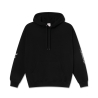 Polar  Skate Co. Dave Hoodie Sad at Times -Black