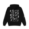 Polar  Skate Co. Dave Hoodie Sad at Times -Black