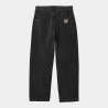 Carhartt Wip Landon Pant Heavy Stone Washed Black