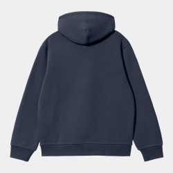 Carhartt Wip Hooded Sweat Air Force Blue/Malbec