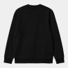 Carhartt Wip Script Embroidery Sweat Black