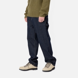 Carhartt Wip Single Knee Pant Blue Rinsed