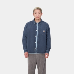 Carhartt Wip George Shirt Jacket Blue