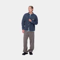 Carhartt Wip George Shirt Jacket Blue