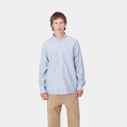 Carhartt Wip L/S Dowlen Shirt Light Blue