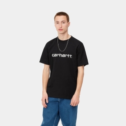 Carhartt Wip S/S Script T-Shirt ( Black)