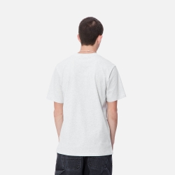 Carhartt Wip S/S Script T-Shirt Ash Grey