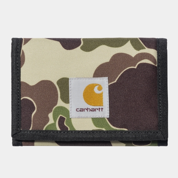 Carhartt Wip Alec Wallet ( Camo Green)