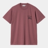 Carhartt Wip S/S Stamp T-Shirt Fuchsia