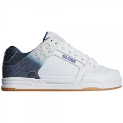 Globe Shoes Tilt (White/Blue Stipple)