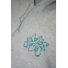 KK Icon Hoodie Duck Blue Logo Grey