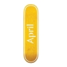 April Skateboard Og Logo Yellow 8,38"