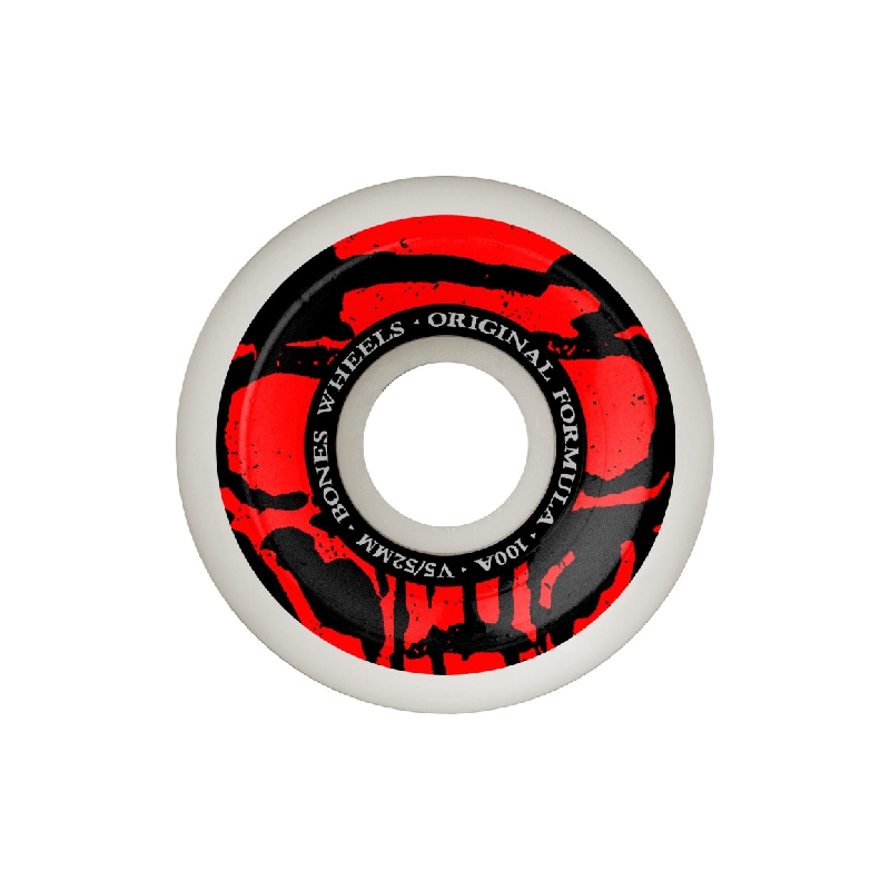 Bones Wheels  Mummy Skulls 54MM V4 Wide 100A